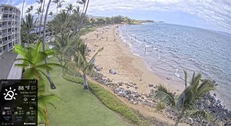 kihei webcam|Hale Pau Hana Surf Webcam Kamaole Beach Park。